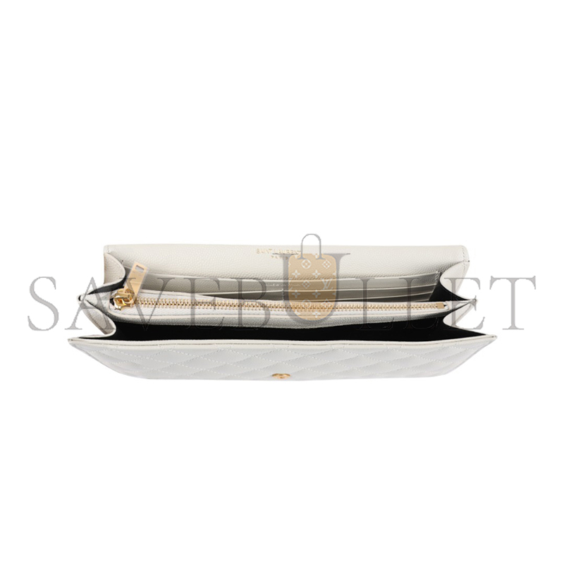 Y51 envelope in quilted grain de poudre embossed leather 620280bow919207 (22.5*14*4cm)